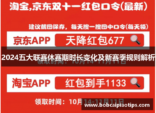 2024五大联赛休赛期时长变化及新赛季规则解析